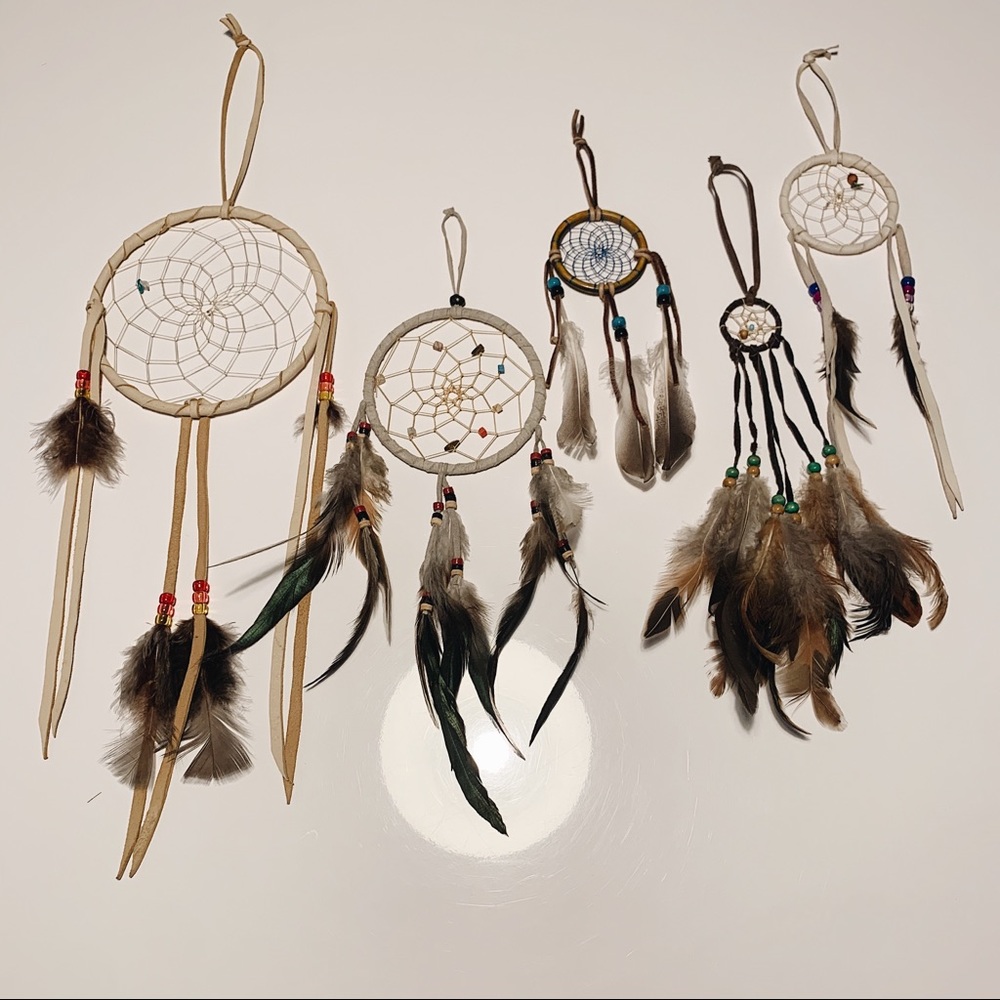 Bundle of 5 Dreamcatchers